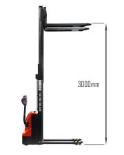  Wózek elektryczny masztowy 3000mm, udźwig 1500 kg